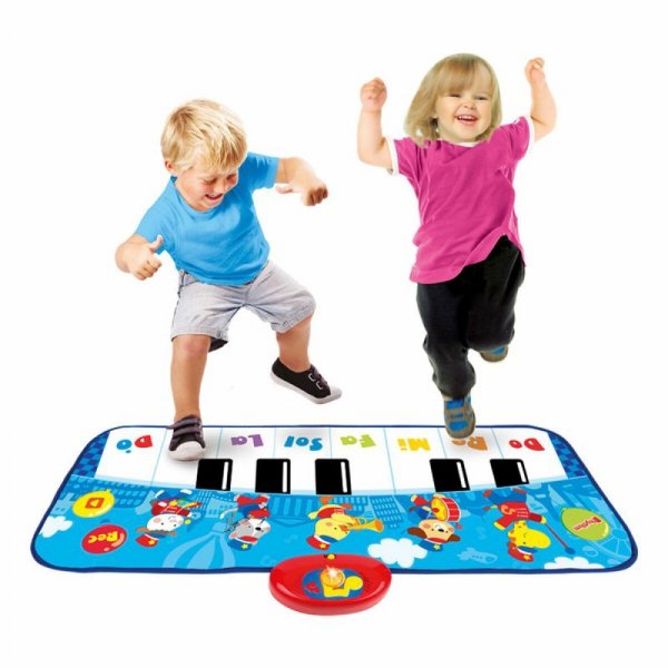 Pianino zabawka Winfun 90 x 0,5 x 38 cm Niebieski zwierzęta (6 Sztuk)