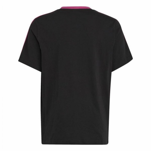 Koszulka z krótkim rękawem dla dzieci Adidas Essentials Czarny