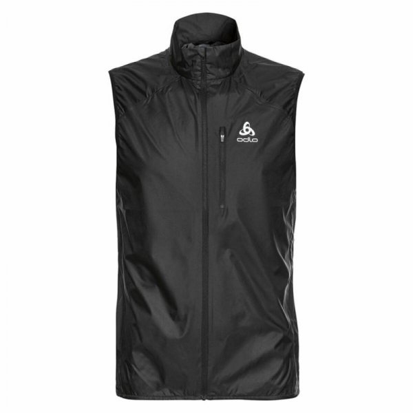 Kamizelka sportowa Unisex Odlo Zeroweight Czarny Wielokolorowy