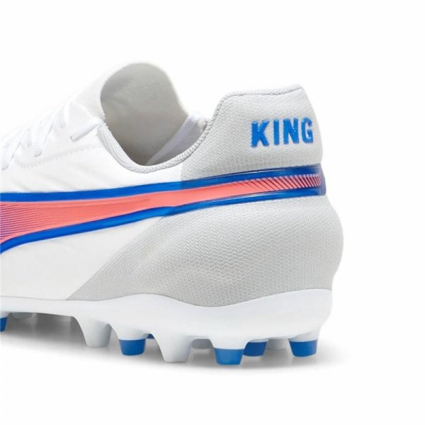 Buty sportowe dla dorosłych do gry w piłkę Puma King Match Mg Biały