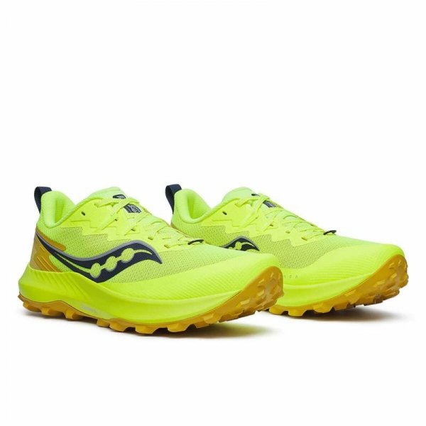 Obuwie do Biegania dla Dorosłych Saucony Peregrine 14 Żółty