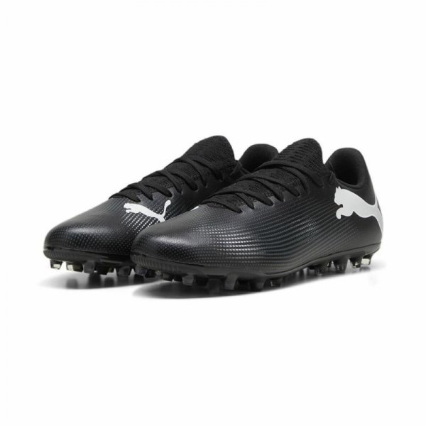 Buty sportowe dla dorosłych do gry w piłkę Puma Future 7 Match MG Biały Czarny