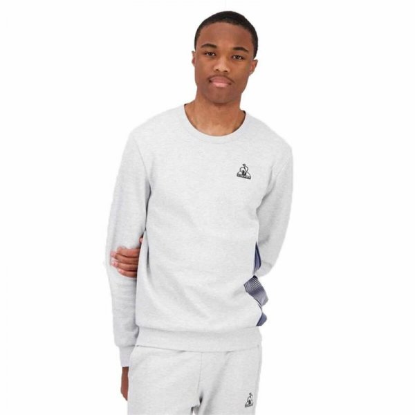 Bluza bez kaptura Męska Le coq sportif Heritage N°1 Szary