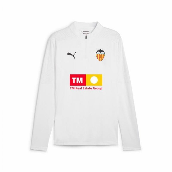 Bluza Sportowa dla Dorosłych Puma Valencia C.F. Biały