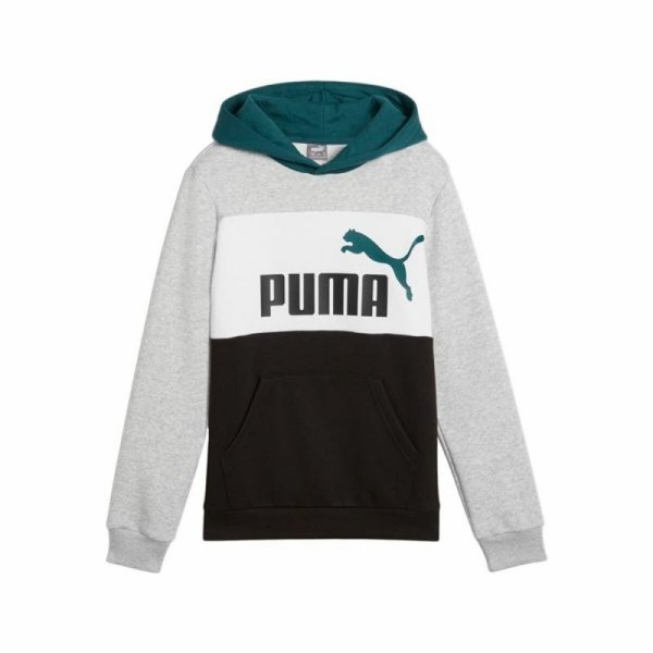 Bluza z kapturem Dziecięca Puma Essentials Block