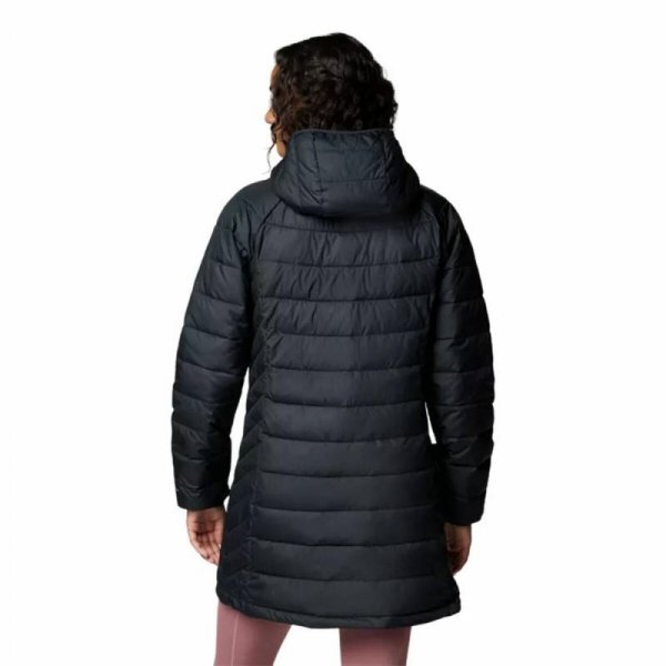 Kurtka Sportowa Damska Columbia Powder Lite II Mid Czarny