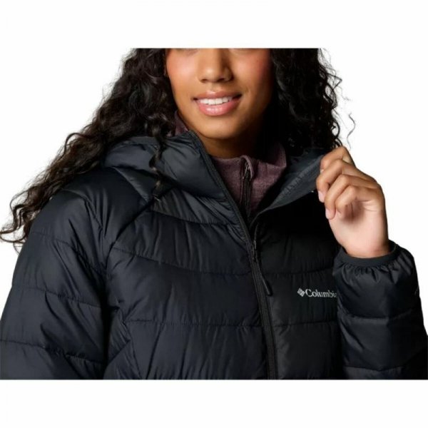 Kurtka Sportowa Damska Columbia Powder Lite II Mid Czarny