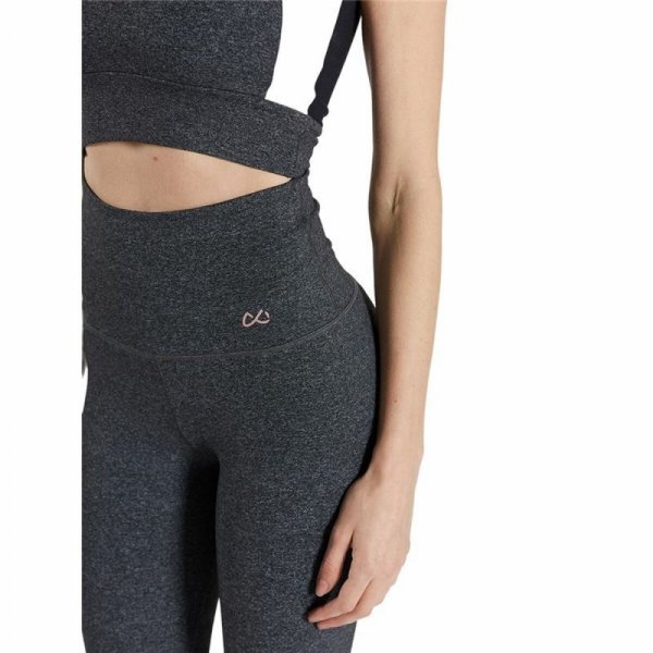 Legginsy Sportowe Damskie Ditchil Momentum Ciemny szary