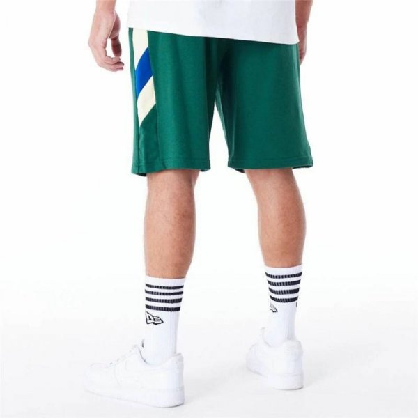 Szorty sportowe New Era NBA Milwaukee Bucks Kolor Zielony
