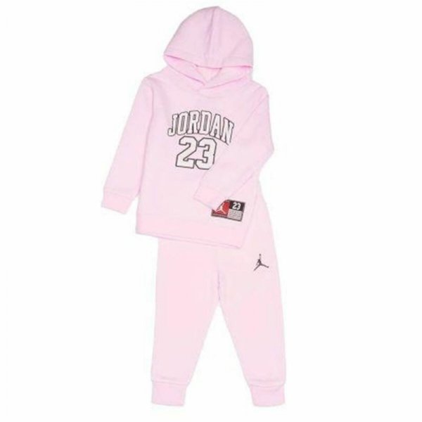 Zestaw Sportowy dla Dzieci Jordan Pack Po Set Różowy 2 Części
