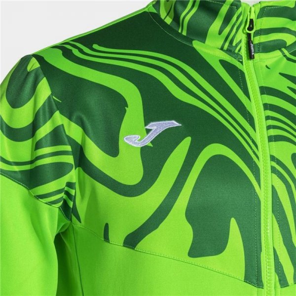 Dres Dziecięcy Joma Sport Lion II Czarny Kolor Zielony 2 Części