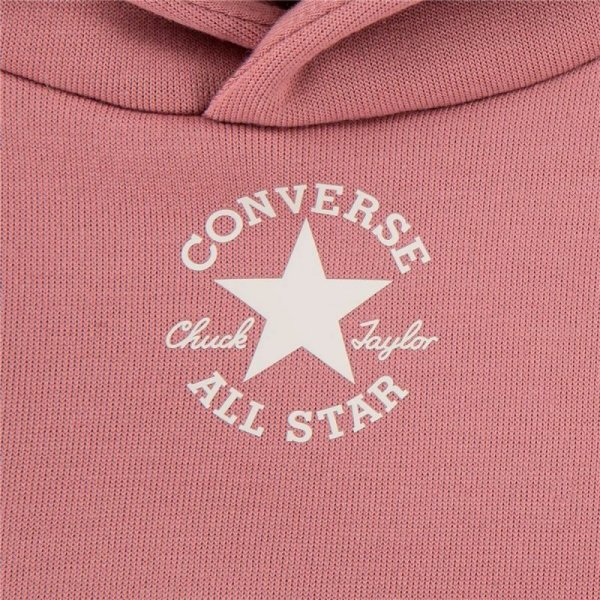 Zestaw Sportowy dla Dziecka Converse Sustainable Core Po Night Flamingo Różowy Noworodek 2 Części