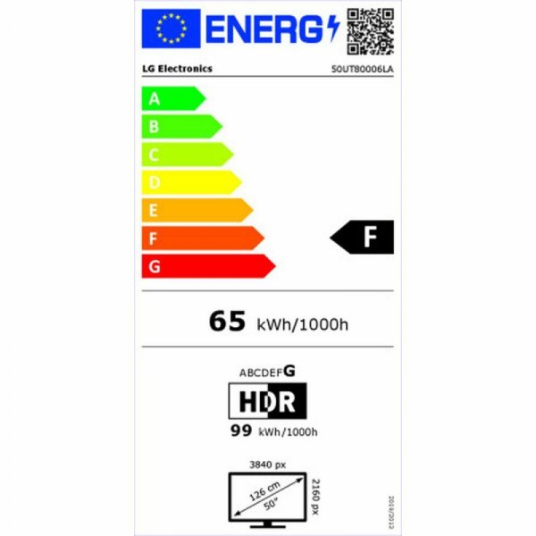 Smart TV LG 50UT80006LA 50&quot; 4K Ultra HD LED HDR D-LED