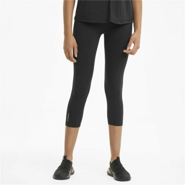Długie Spodnie Dresowe Puma Train Favorite Forever High Waist 3/4 Czarny Kobieta