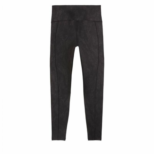 Legginsy Sportowe Damskie Puma Studio Hw 7/8 Aop Czarny