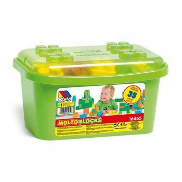 Gra Budowlana z Blokami Konstrukcyjnymi Moltó (35 pcs)