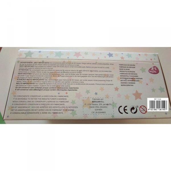 Lalka z Akcesoriami Berjuan (30 cm)