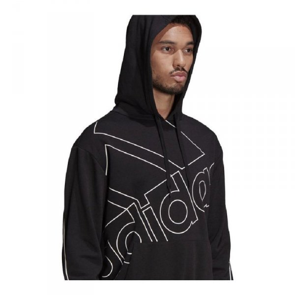 Bluza z kapturem Męska Adidas Giant Czarny
