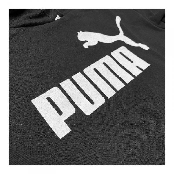 Bluza bez kaptura Męska Puma Power Czarny