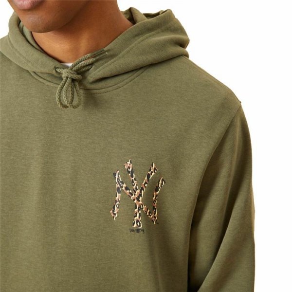 Bluza z kapturem Męska New Era MLB New York Yankees Khaki