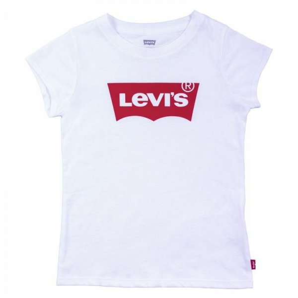 Koszulka z krótkim rękawem dla dzieci Levi&#039;s Batwing B Biały