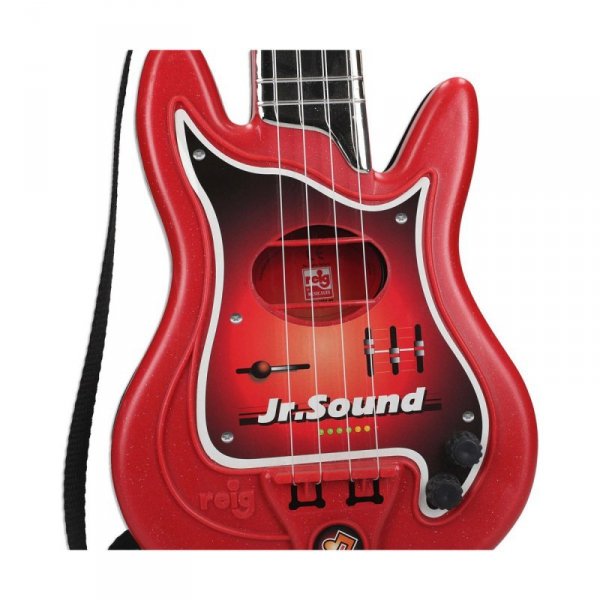 Gitara Dziecięca Reig Mikrofon Czerwony
