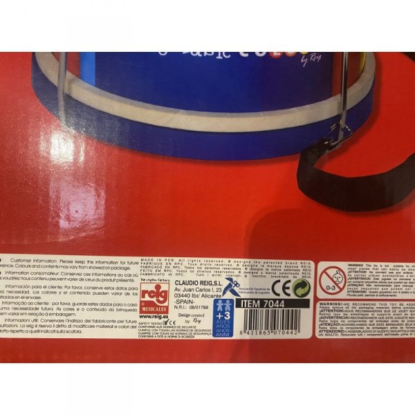 Bęben Reig Wielokolorowy Drewno Plastikowy