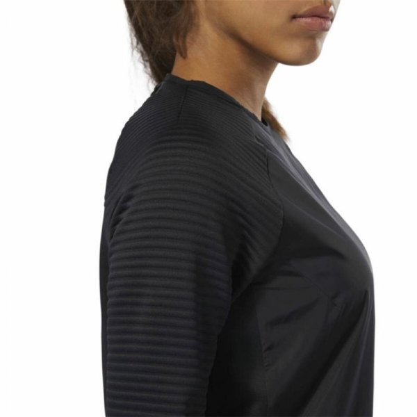 Koszulka z długim rękawem Damska Reebok Thermowarm Deltapeak Czarny