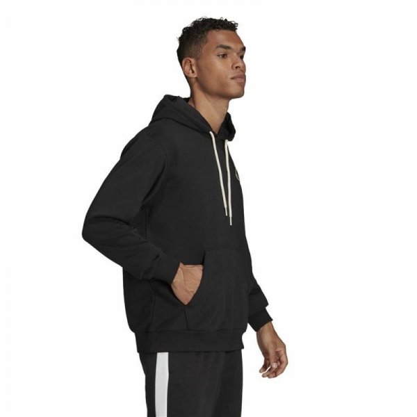 Bluza z kapturem Męska Adidas Essentials Feelcomfy Czarny