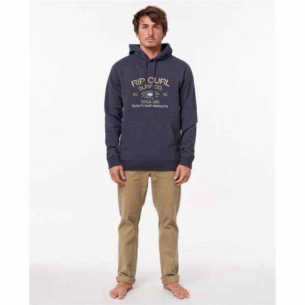 Bluza z kapturem Męska Rip Curl Radiate  Ciemnoniebieski