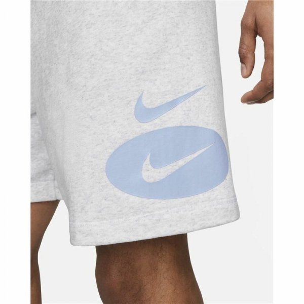 Krótkie Spodenki Sportowe Męskie Nike Sportswear Swoosh League Szary