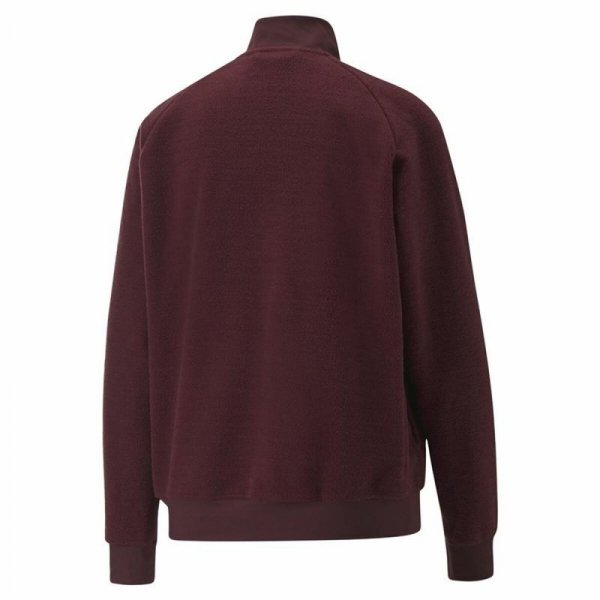 Kurtka Sportowa Damska Puma Fit Sherpa Ciemnoczerwony