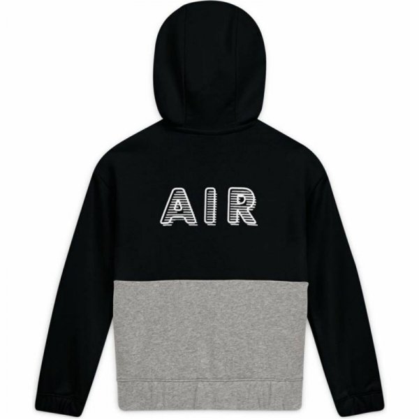Kurtka Sportowa Dziecięca Nike Air Czarny
