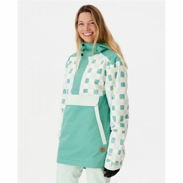 Kurtka Sportowa Damska Rip Curl Rider Anorak Kwarcowe tygrysie oko