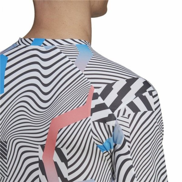 Koszulka z długim rękawem Męska Adidas Terrex Primeblue Trail Biały