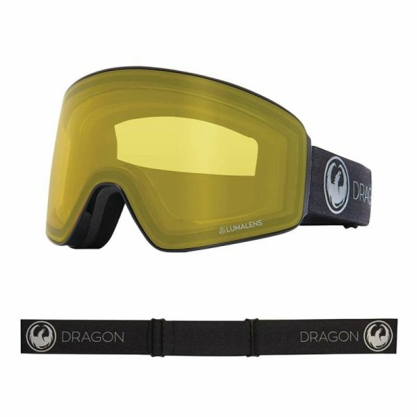 Gogle narciarskie  Snowboard Dragon Alliance  Pxv2 Czarny Wielokolorowy Związek