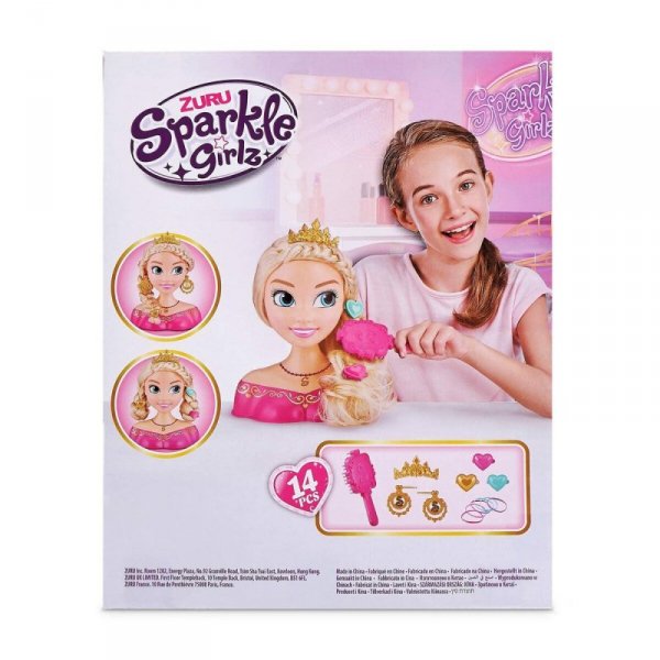 Lalka fryzjerska Sparkle Girlz 23 cm