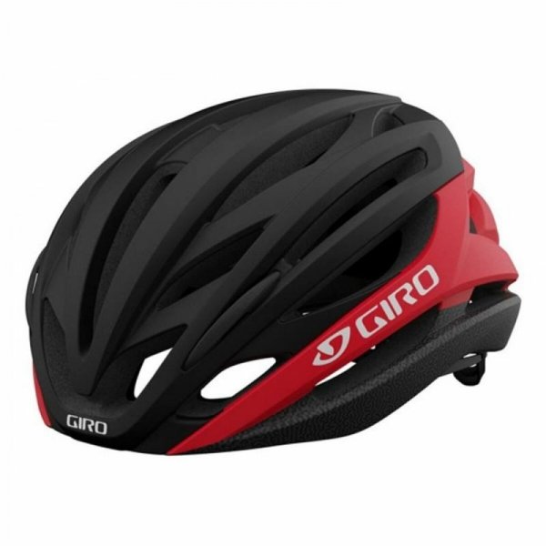 Kask rowerowy dla dorosłych Giro  Syntax Czarny/Czerwony L