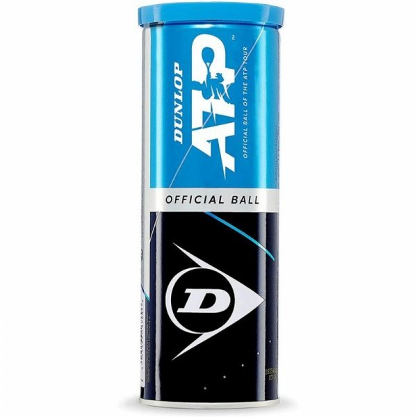 Piłki do Tenisa Dunlop Dunlop ATP Żółty Wielokolorowy woda