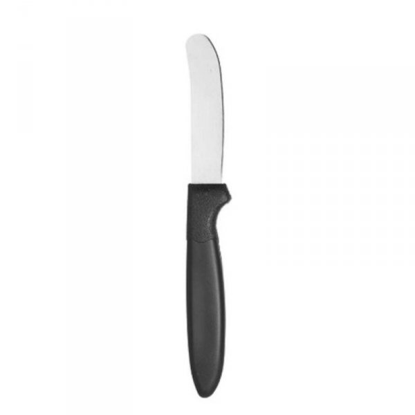 Zestaw noży Kinvara CN-KT172244E Czarny Srebrzysty Stal nierdzewna Plastikowy 17 cm (12 Sztuk)