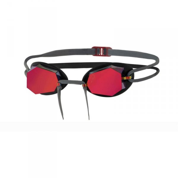 Okulary do Pływania Zoggs Diamond Mirror Czarny Czerwony Jeden rozmiar