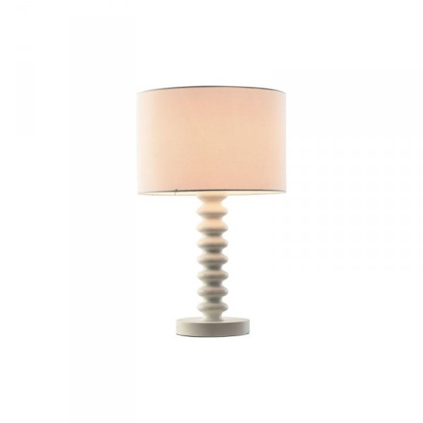 Lampa stołowa Home ESPRIT Biały Metal 30 x 30 x 50 cm