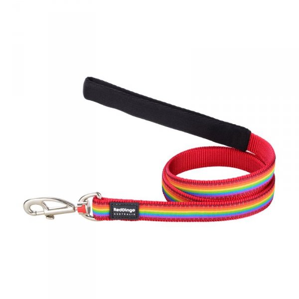 Smycz dla psa Red Dingo STYLE RAINBOW 15mm x 120 cm