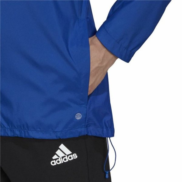 Męska kurtka sportowa Adidas Own the Run Niebieski