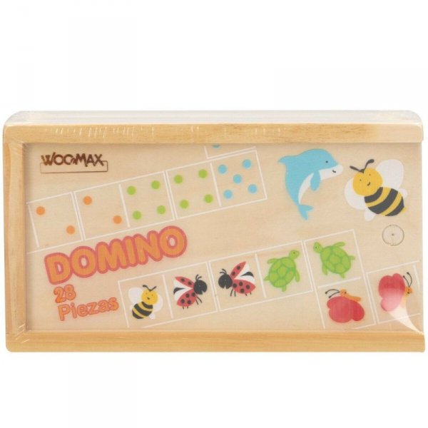 Domino Woomax zwierzęta (12 Sztuk)