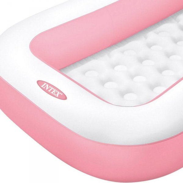 Dmuchany Fotel dla Dzieci Intex Wyspa 90 L 167 x 26 x 101 cm Biały Różowy (6 Sztuk)