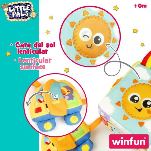 Karuzela do Kołyski Winfun Materiał Plastikowy 11,5 x 11,5 x 11,5 cm (6 Sztuk)
