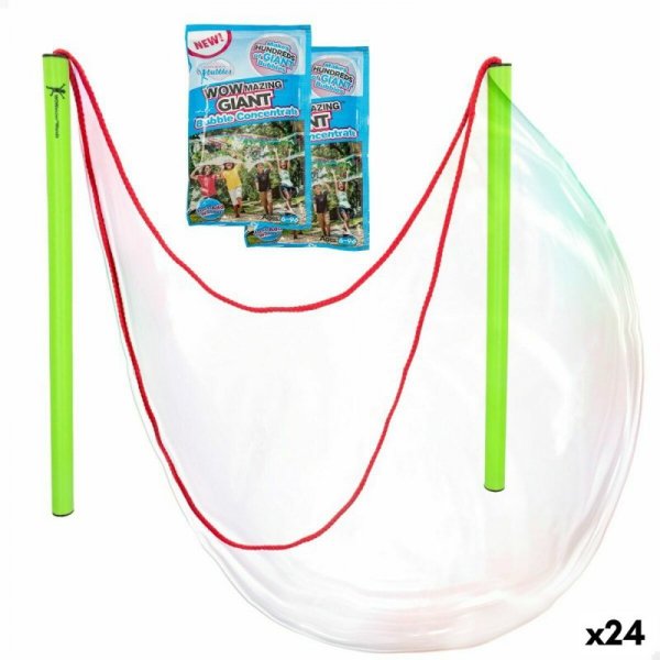 Zestaw do robienia baniek mydlanych WOWmazing 41 cm (24 Sztuk)
