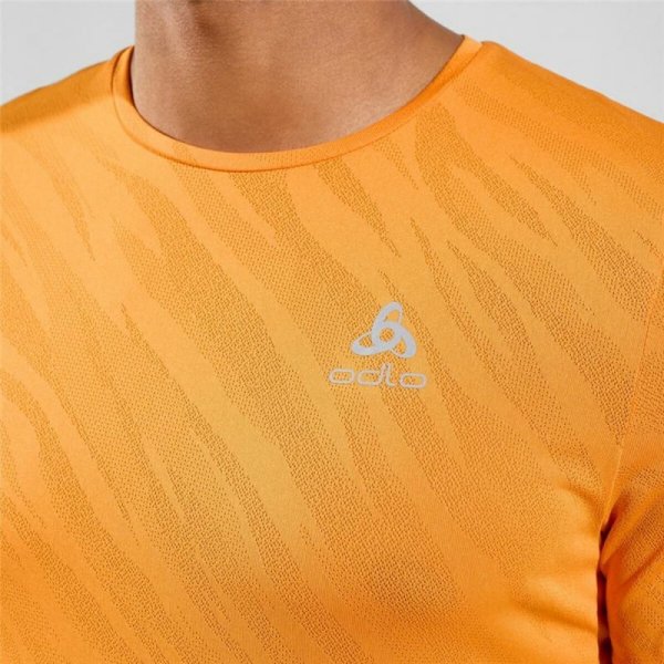 Koszulka z krótkim rękawem Unisex Odlo Zeroweight Enginee Pomarańczowy