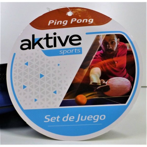 Zestaw do Ping Ponga Aktive 15 x 25,5 x 1 cm (6 Sztuk)
